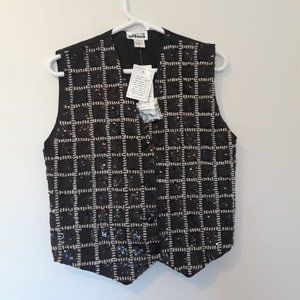 New Festive Vest with beads and sequins